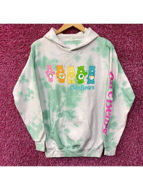 The Original Carebears tiedye Hoodie size Medium